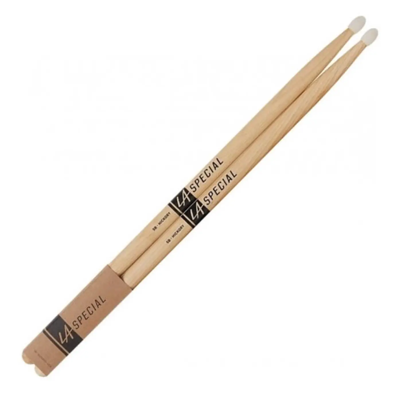 Baquetas Promark punta nylon 5B Hickory USA LA5BN L.A. Special  1