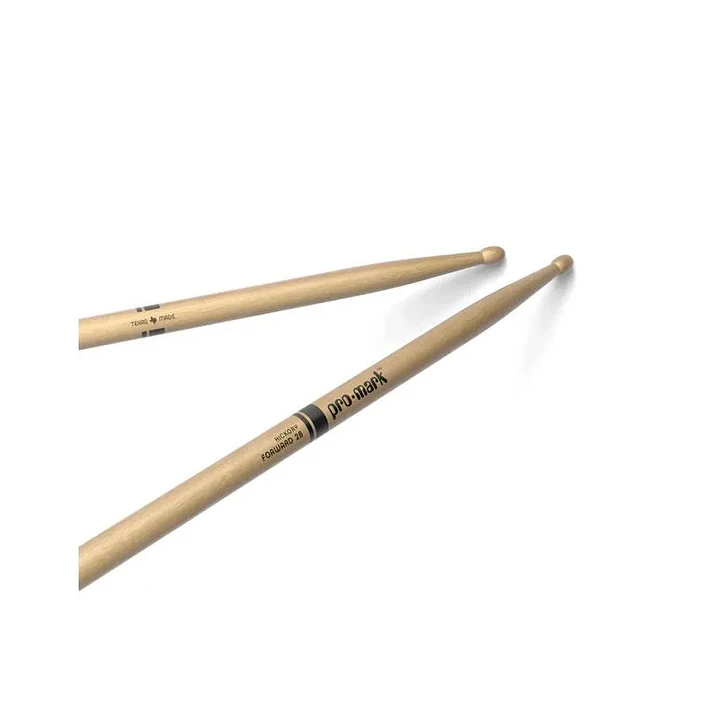 Baquetas ProMark punta de madera 2B Classic Forward Hickory TX2BW 1