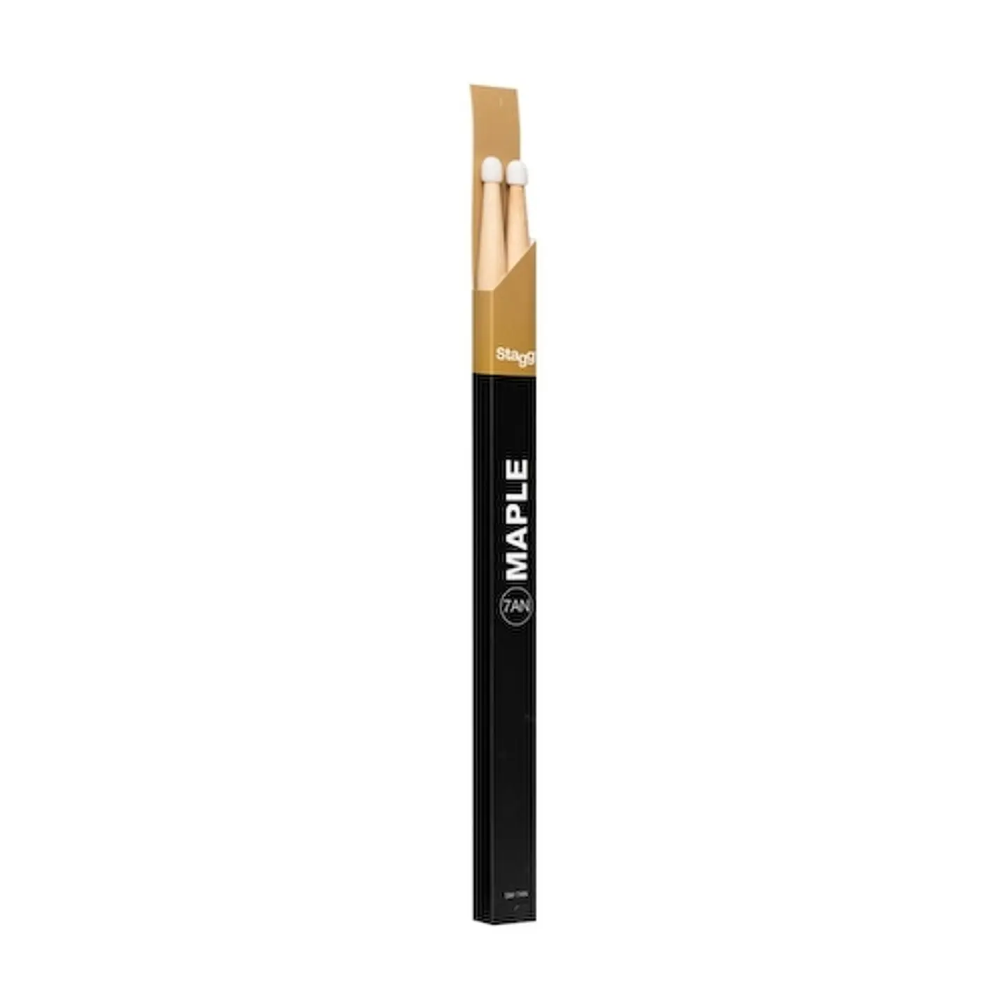 Baquetas Stagg 7AN punta nylon maple 1