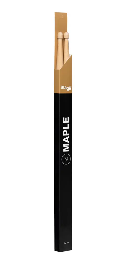 Baquetas Stagg 7A punta madera maple