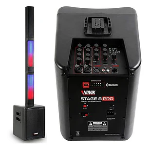 Sistema de Sonido Portátil con batería Novik Stage 8 Pro