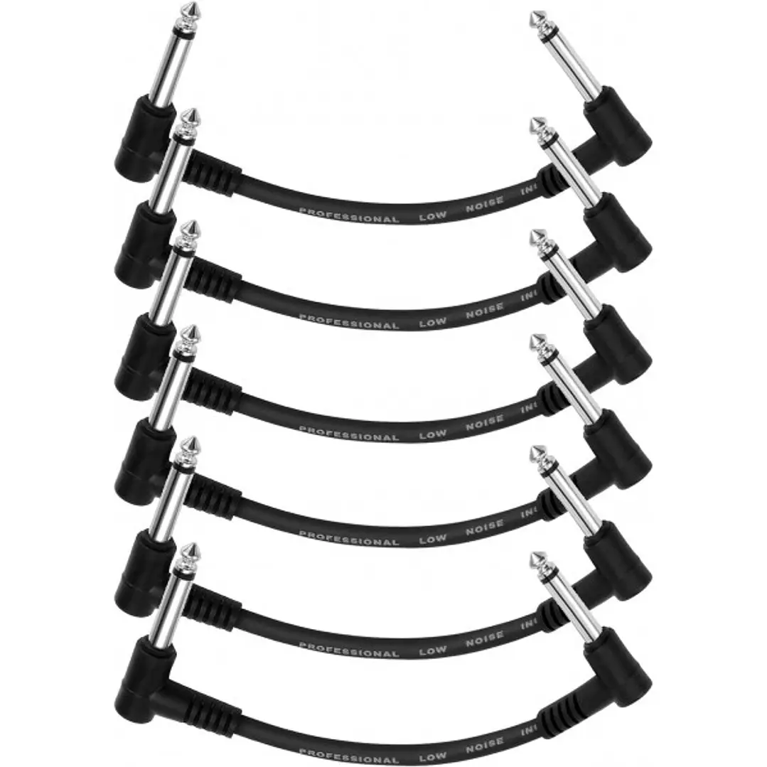 Pack Cables Patch 15 cm 6 unidades Donner EC1048 1