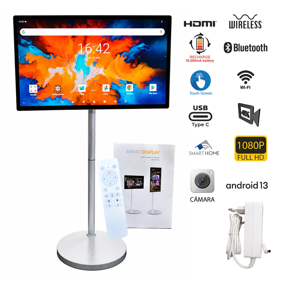 Pantalla LCD, monitor interactivo, tablet portátil Gemini 32 FHD 8GB/128GB 1