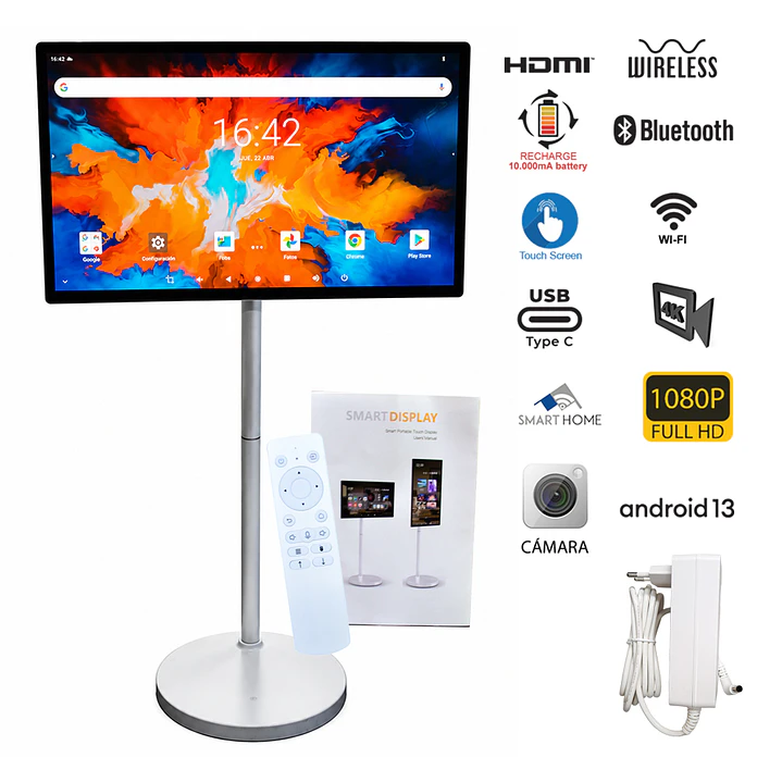 Pantalla LCD, monitor interactivo, tablet portátil Gemini 32 FHD 8GB/128GB 1