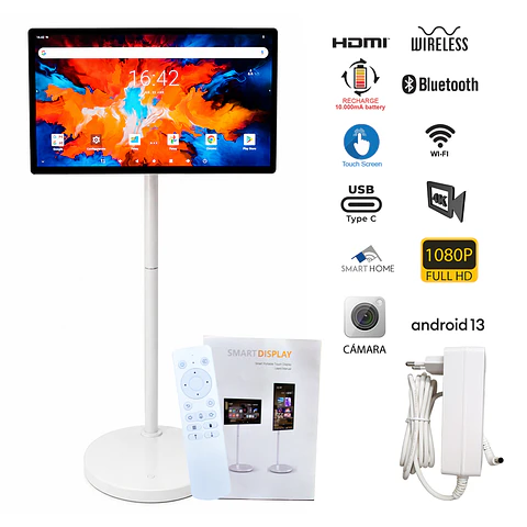 Pantalla LCD, Monitor interactivo, table portátil Gemini, 23.8 FHD 8GB/128GB