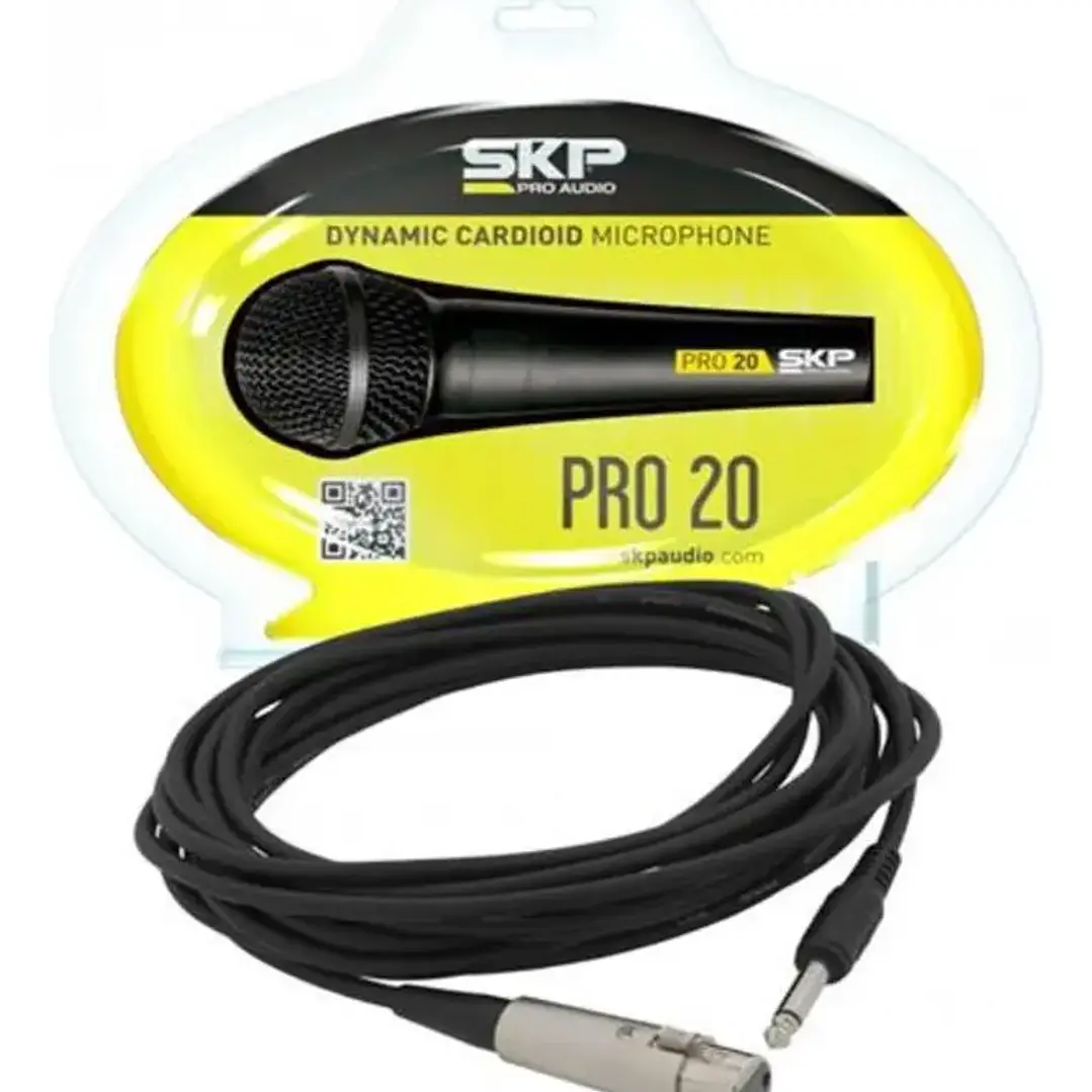 Micrófono Profesional Skp Pro Audio Pro-20 Negro 1