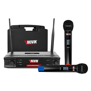 Micrófono doble inalámbrico UNK 330 UHF