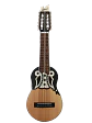 Charango Electroacústico boca mariposa Quispe Torres con funda - Miniatura 1