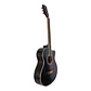Guitarra Electroacústica con ecualizador cuerdas metálicas color negro Scorpion - Miniatura 1