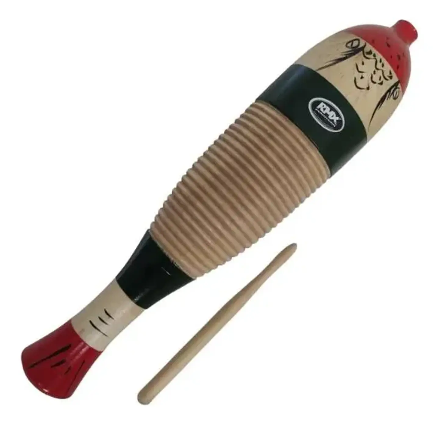 Guiro Madera Tipo Pescado Modelo 29 Rmx 1