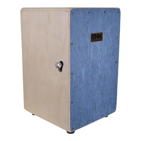 Cajón Peruano con Bordona Ajustable Azul con Funda RMX