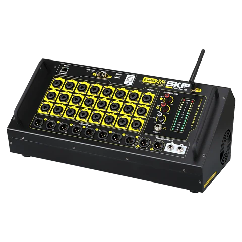Consola Digital SKP D Track 26R de 24 Canales con Interfaz Multipista USB (16x16)