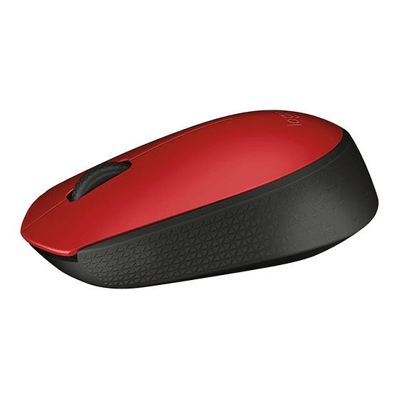 Logitech Mouse inalambrico M170 Rojo 3 botones - Image 3