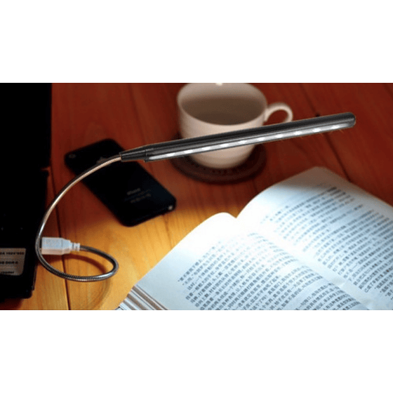 Lampara Luz Led Portatil Para Notebook Flexible Linterna Usb