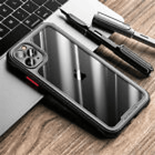 Carcasa para iPhone 11 Pro Max TPU Shockproof Negro