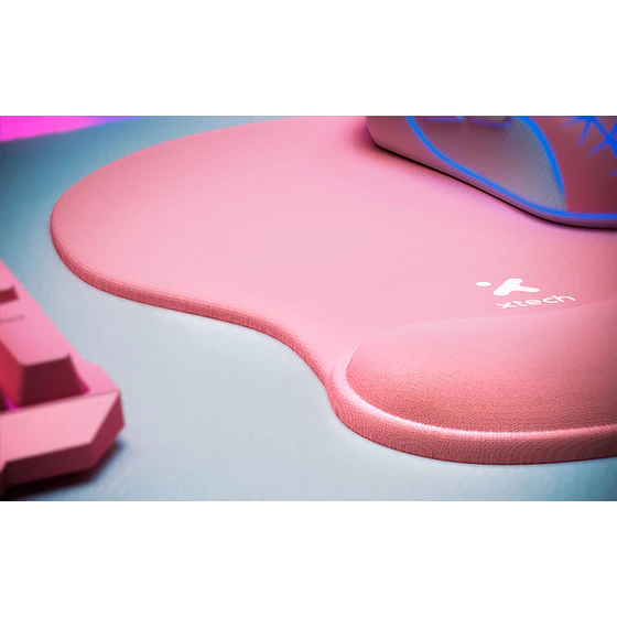 Mousepad ergonómico de Gel color rosado - Image 2
