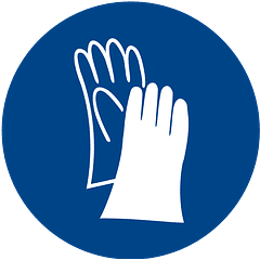 Port de gants obligatoire