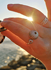 Adjustable Sea Urchin Ring
