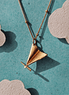 Paper Plane Necklace, Traveller Edition