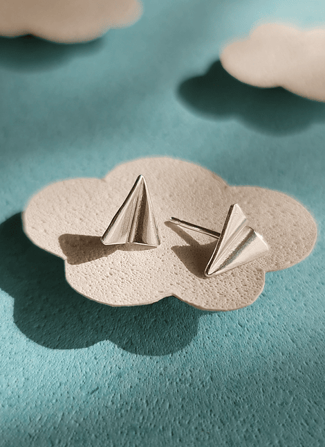 Paper Plane Earrings