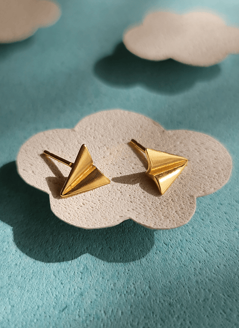 Paper Plane Earrings