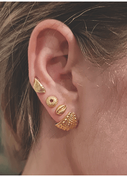 Seaurchin Texture Earrings