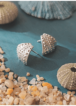 Seaurchin Texture Earrings