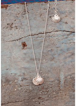 Sea Scallop  Necklace