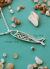 Sardine, Filigree Necklace