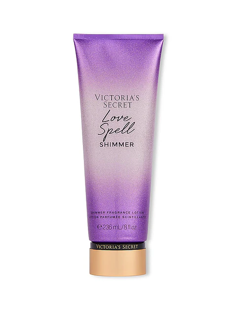 Loción corporal con brillo "Hechizo de amor"
