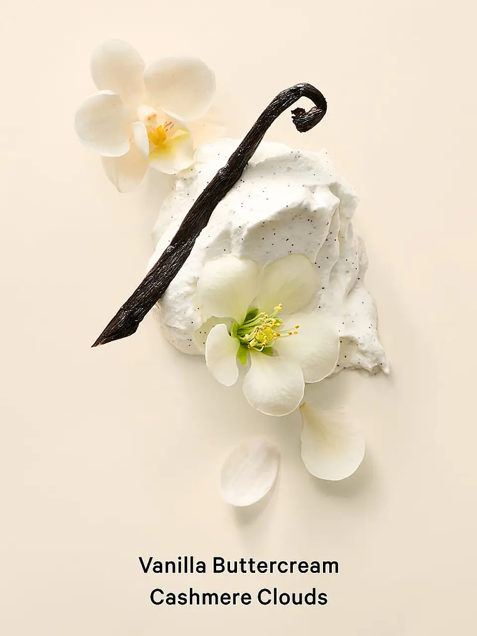 Loción perfumada batida con aroma a vainilla natural 2