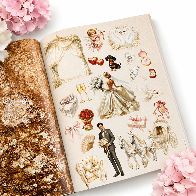 Dulces Celebraciones, Cut & Collage  5