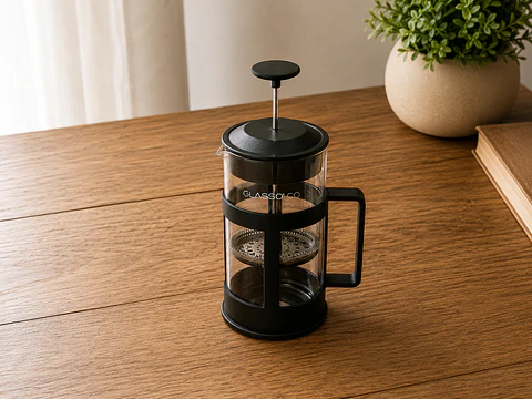 Prensa Francesa de Vidrio para Té y Café