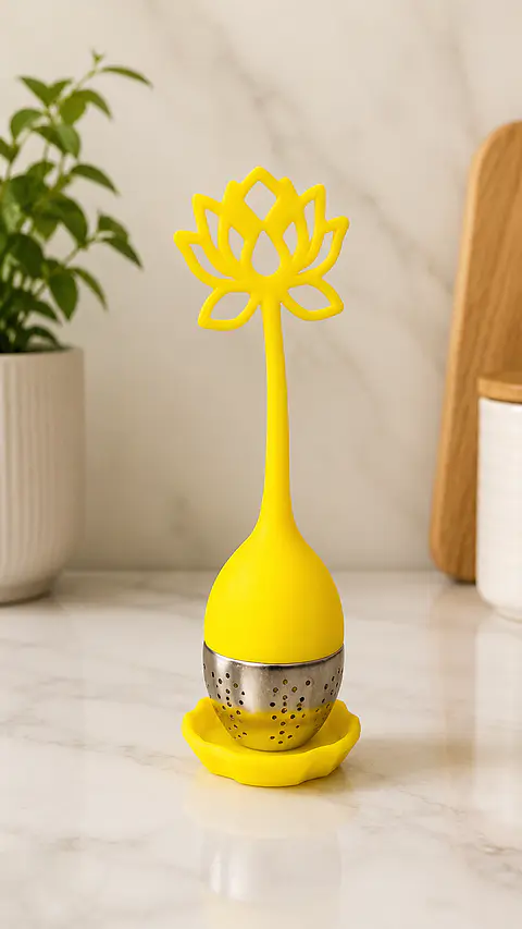 Infusor silicona flor de loto