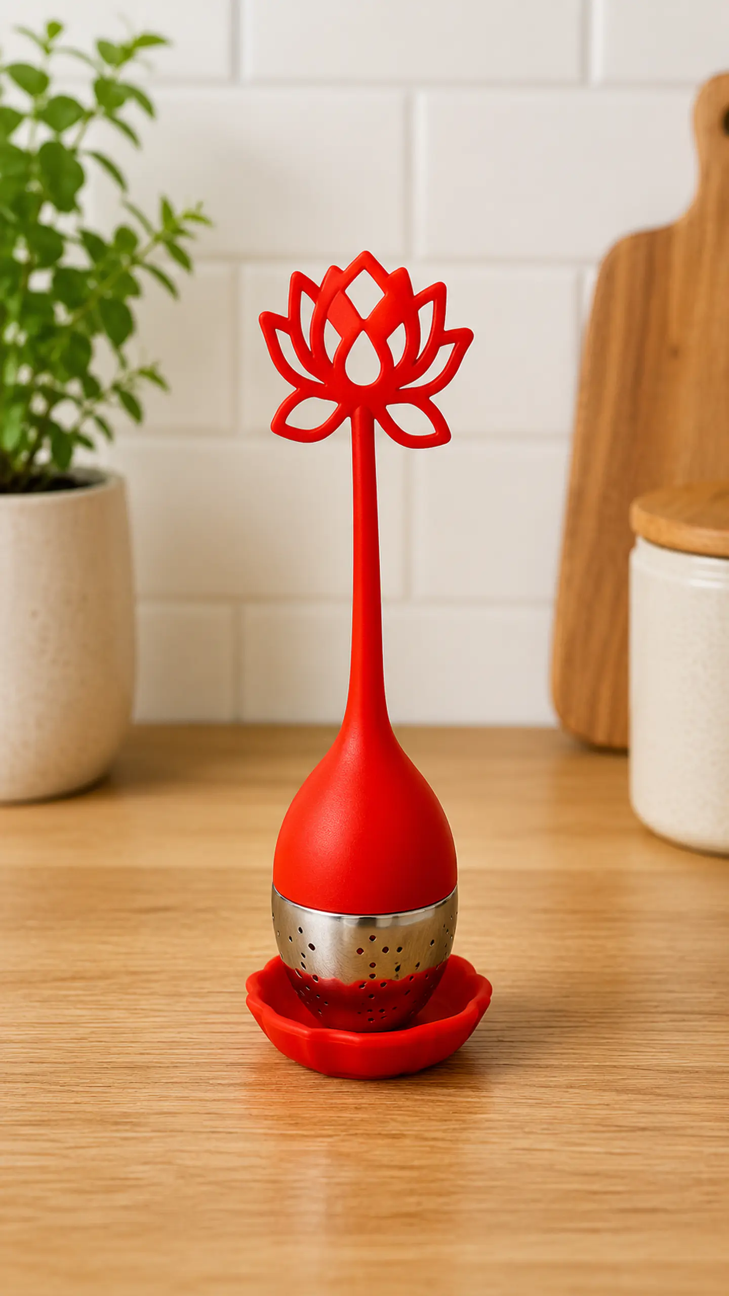 Infusor silicona flor de loto 2