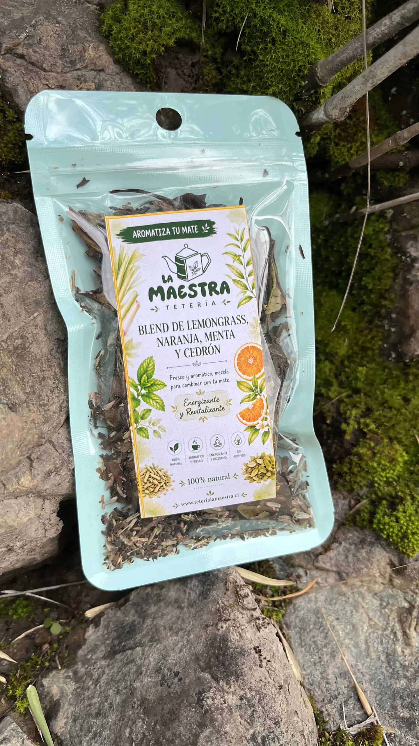 Blend de Lemongrass, Naranja, Menta y Cedrón 🍊🌿 2