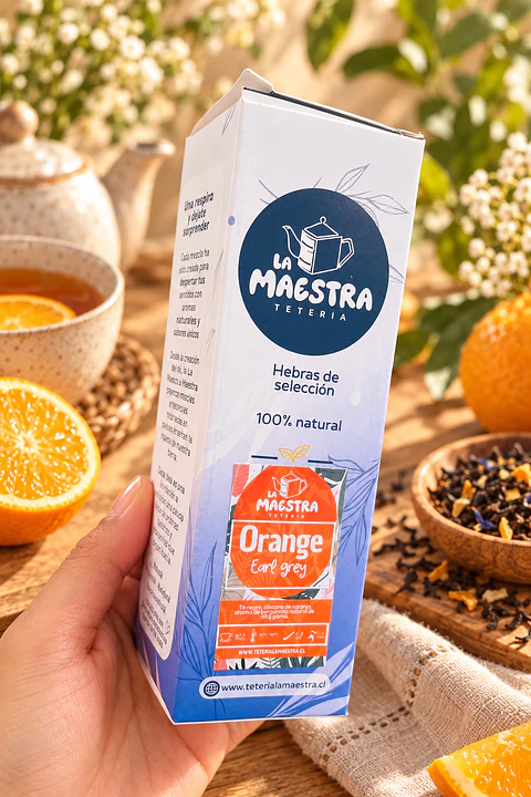 ORANGE EARL GREY