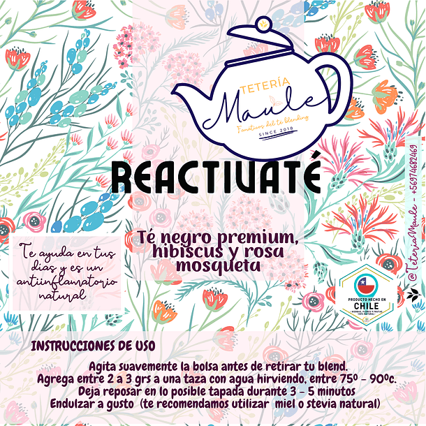 Reactívate 🌺🍃