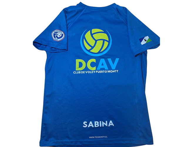 Polera Club DCAV Voley Puerto Montt