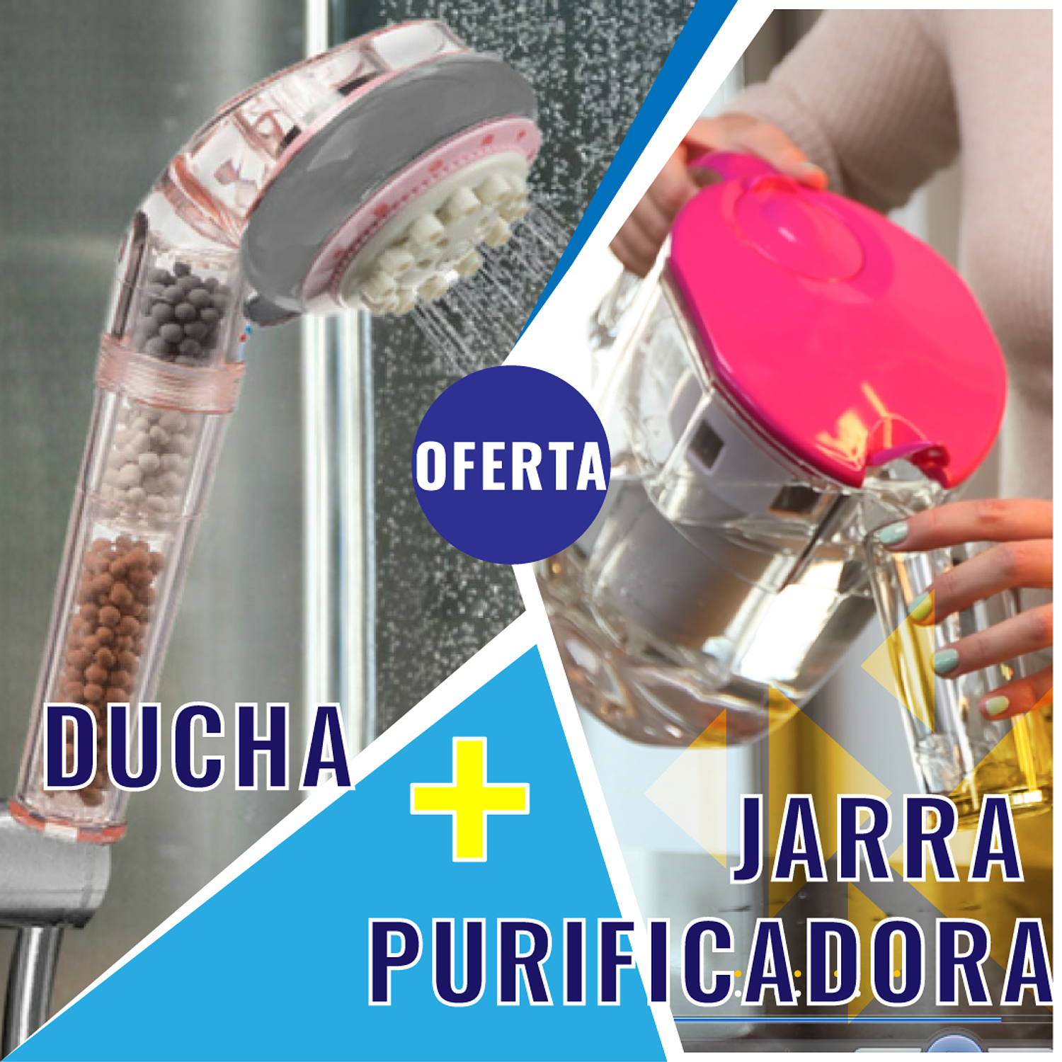 Oferta Ducha Purificadora + Jarra Purificadora 1