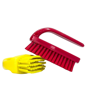 ESCOBILLA PARA UÑAS 12CM CERDA DURA