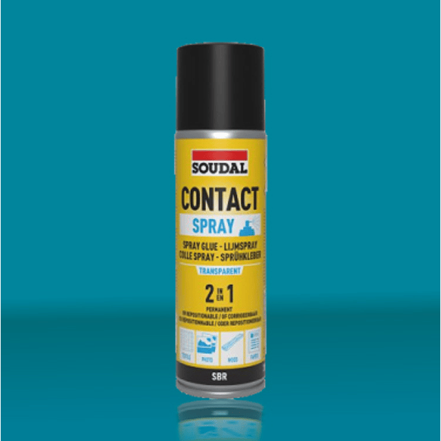 Adhesivo en spray Cola de contacto Soudal 270 SP.