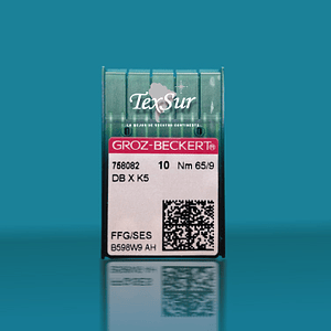 Aguja de bordar groz-beckert industrial #65 paleta