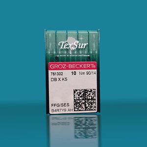 Aguja de bordar groz-beckert industrial #90 paleta