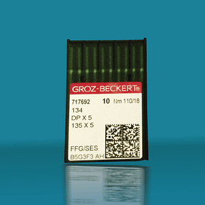 Aguja recta talon grueso # 110