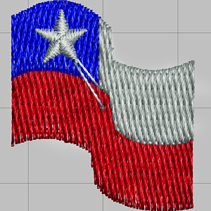 Matriz fiestas patrias #2 bandera