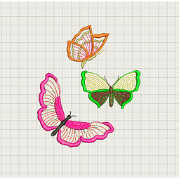 Matriz primavera #3 3 mariposas