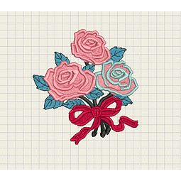 Matriz primavera #5 ramo de rosas