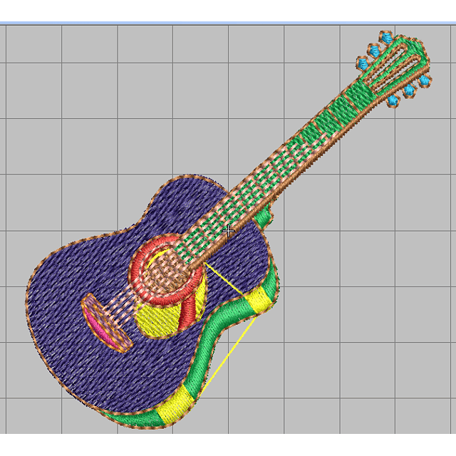 Matriz fiestas patrias #8 guitarra