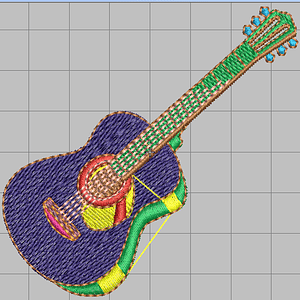 Matriz fiestas patrias #8 guitarra